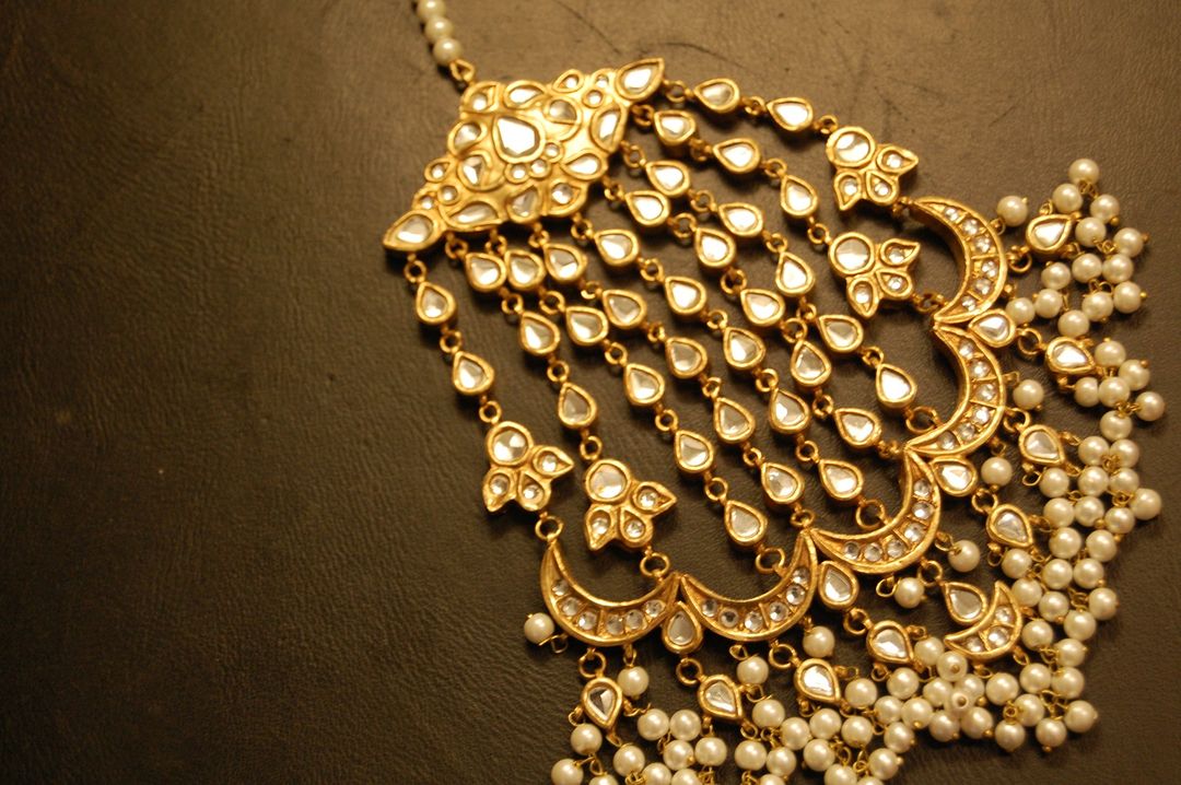 GORGEOUS KUNDAN JHOOMAR
