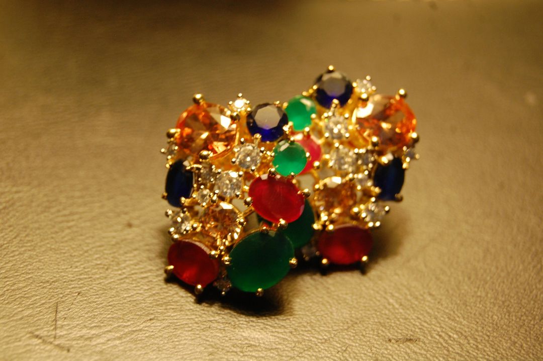 MULTI JEWELLED EARRINGS