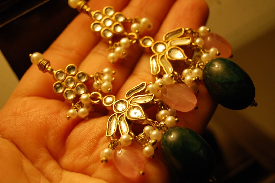 KUNDAN EARRINGS