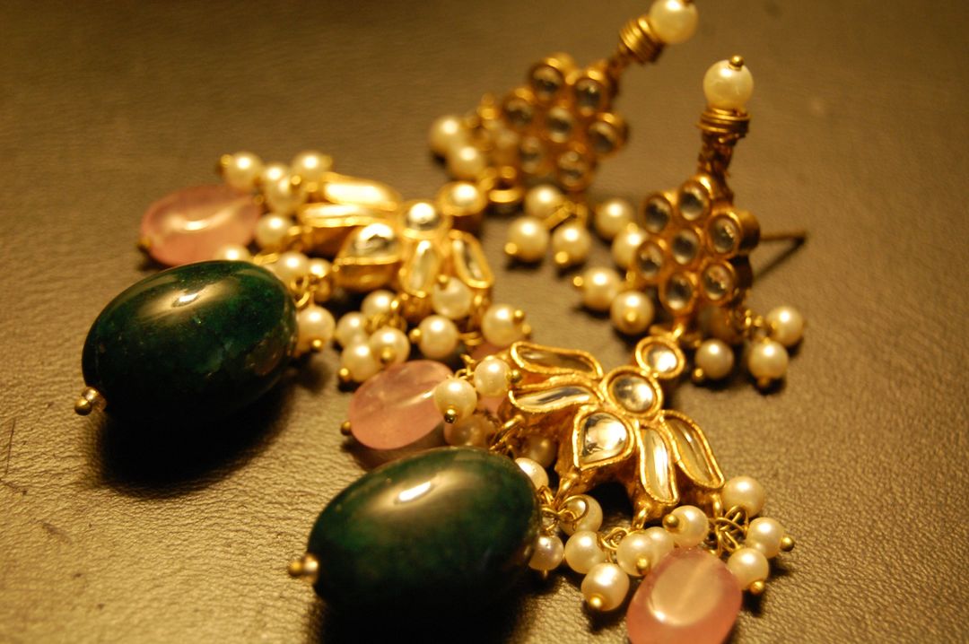 KUNDAN EARRINGS