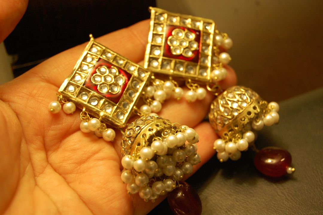 KUNDAN & RED MEENA SET
