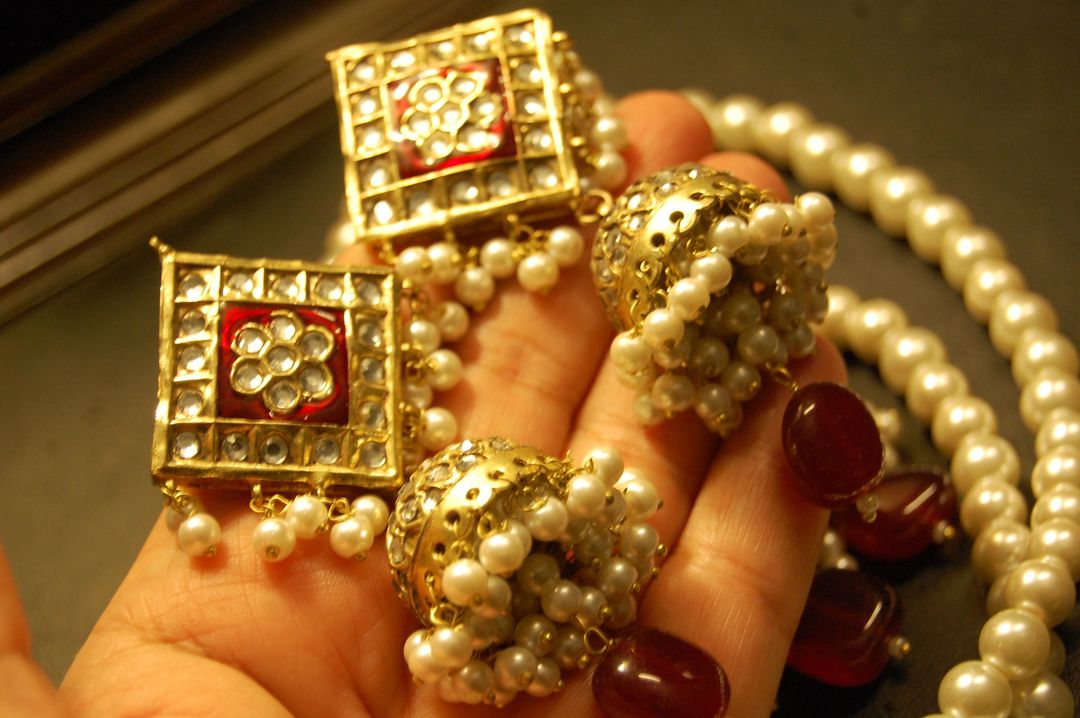 KUNDAN & RED MEENA SET