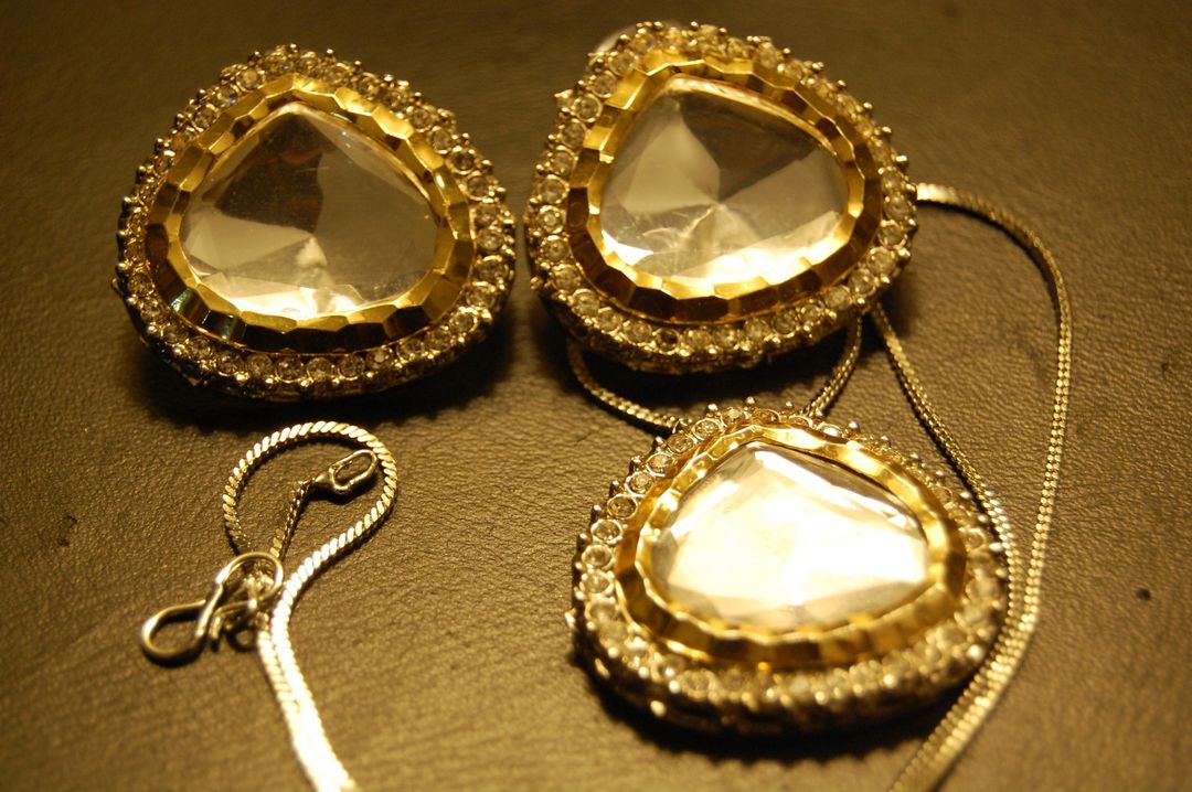 KUNDAN PENDANT SET