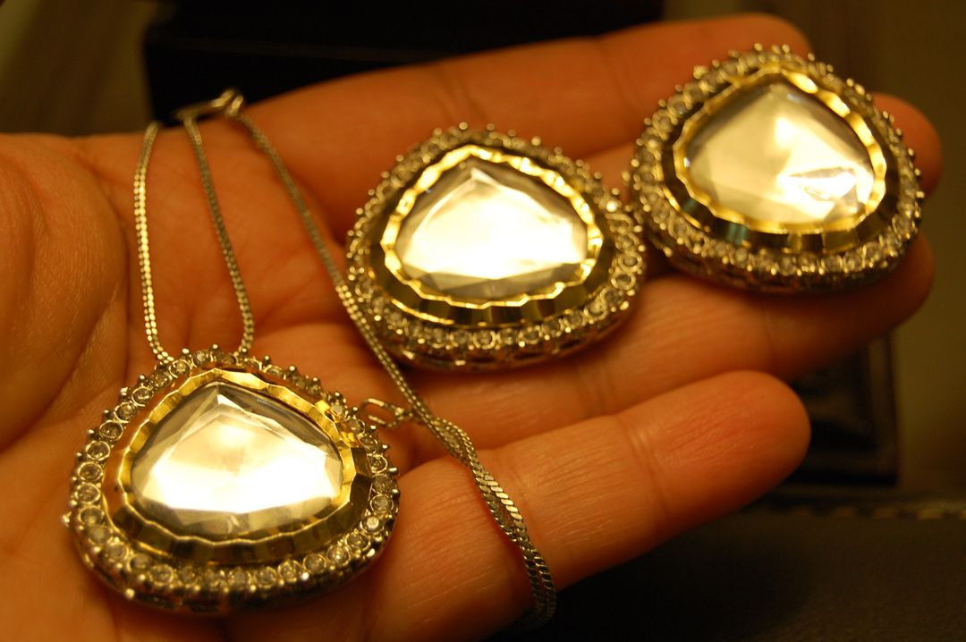 KUNDAN PENDANT SET