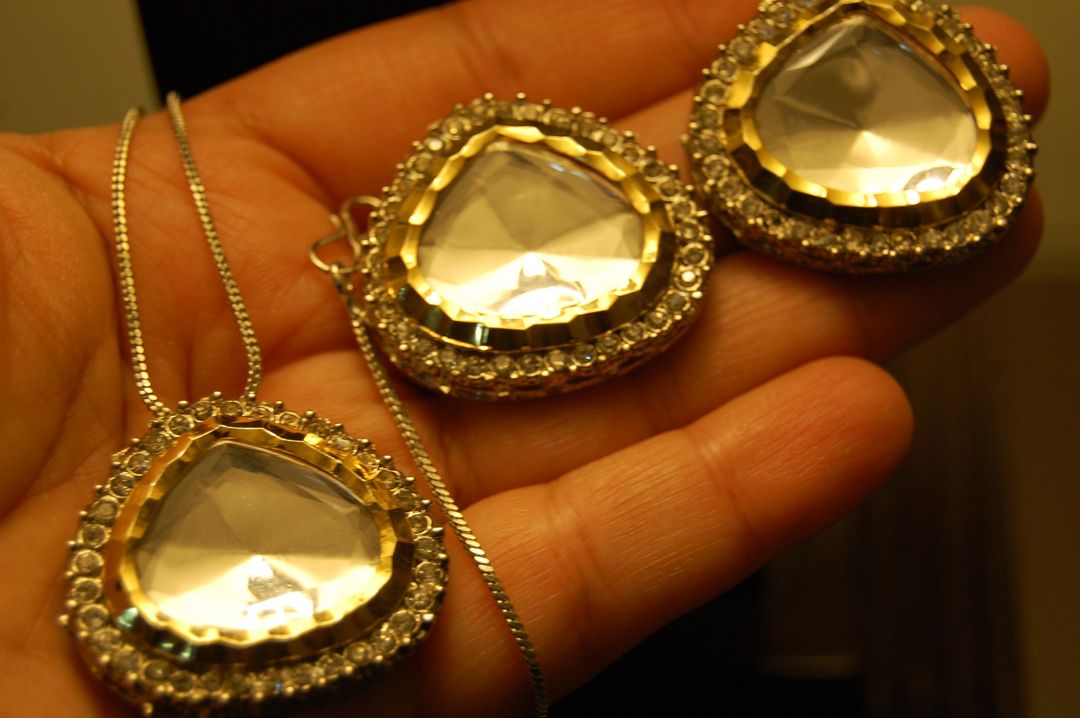 KUNDAN PENDANT SET