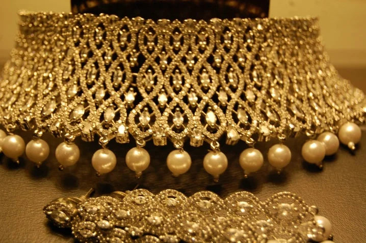 ZIRCON CHOKER SET