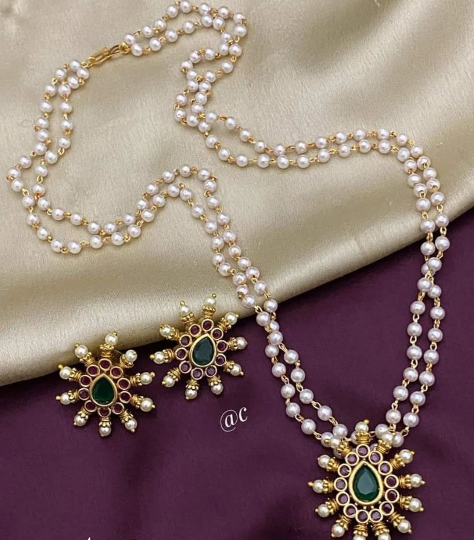 PRACTICAL EARRINGS & PENDANT SET