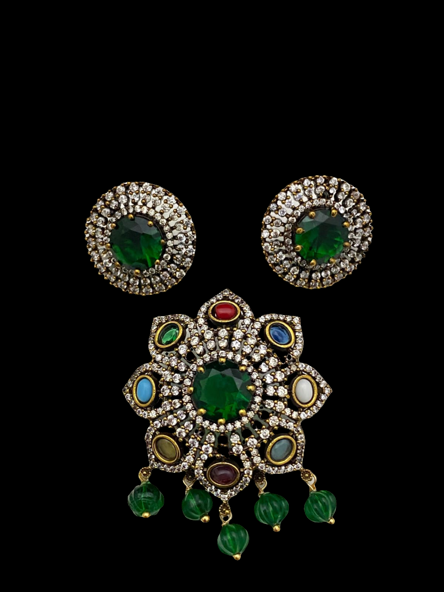 ELEGANT MULTI PENDANT SET
