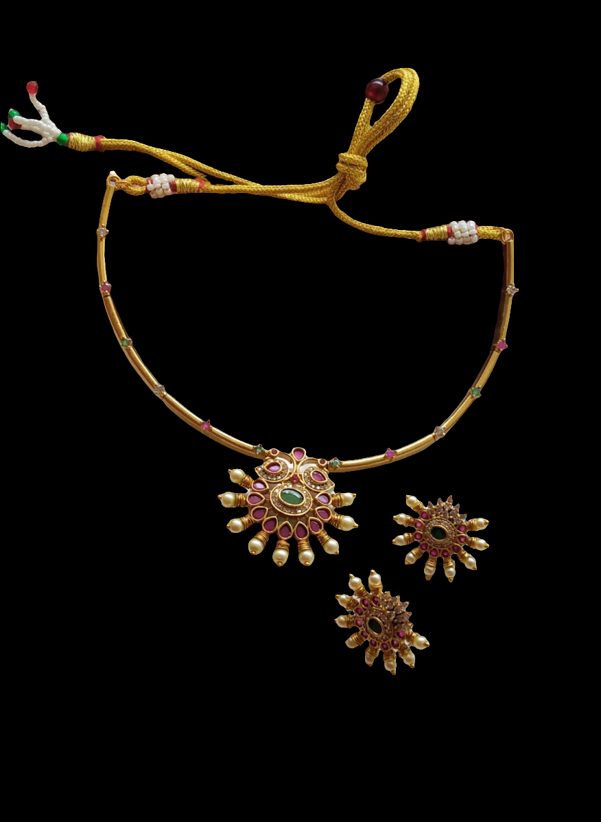 SOUTH INDIAN NECKLACE SET
