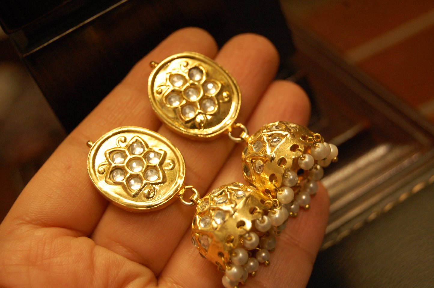 KUNDAN JHUMKAS