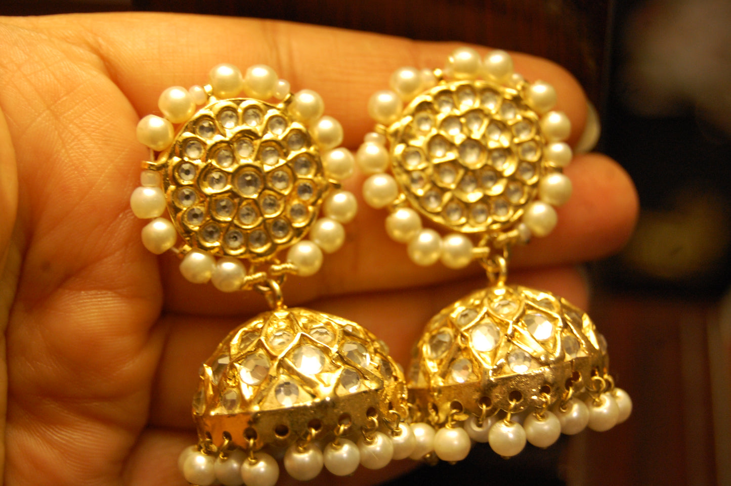 KUNDAN JHUMKAS