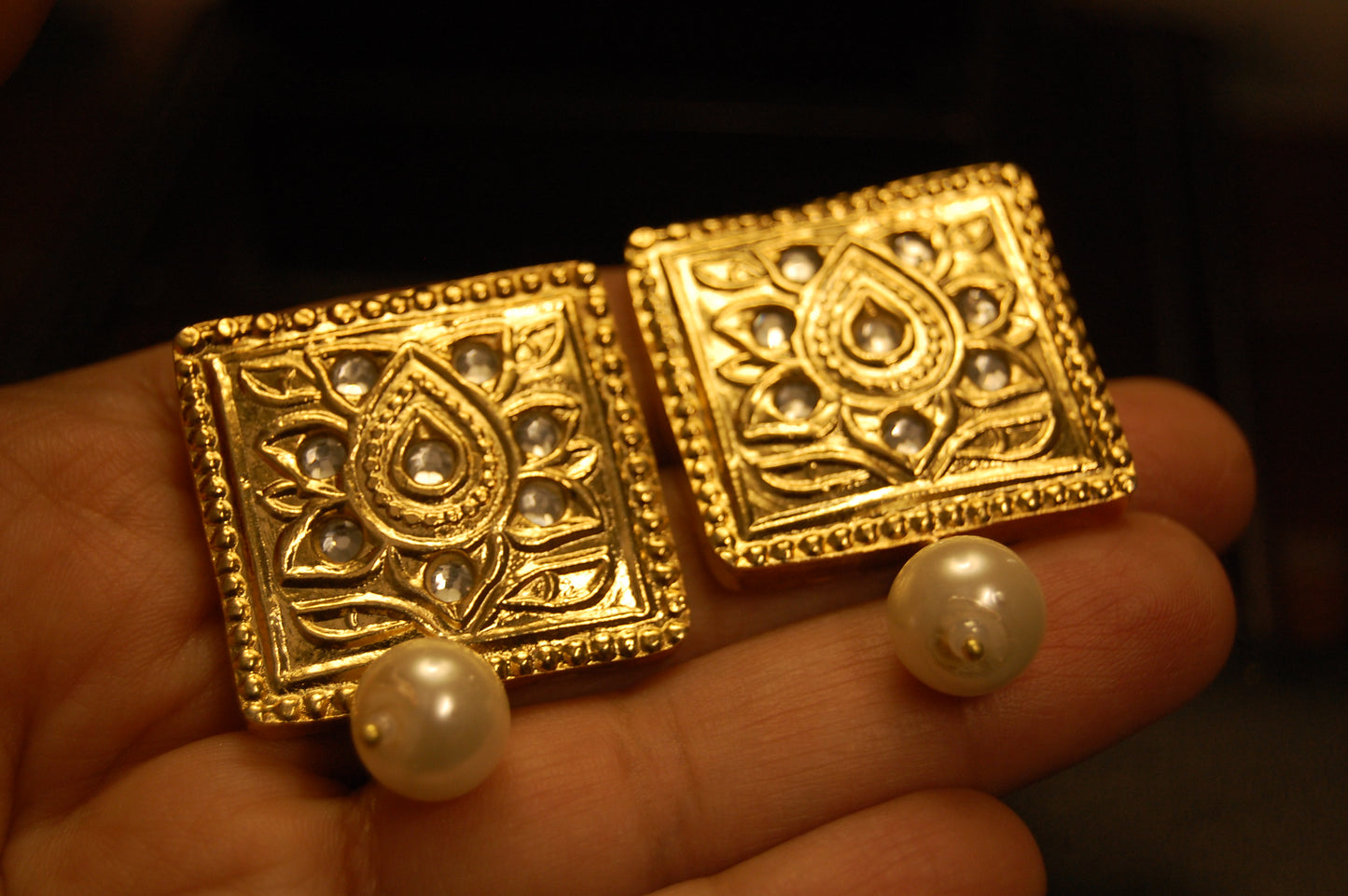 KUNDAN EARRINGS