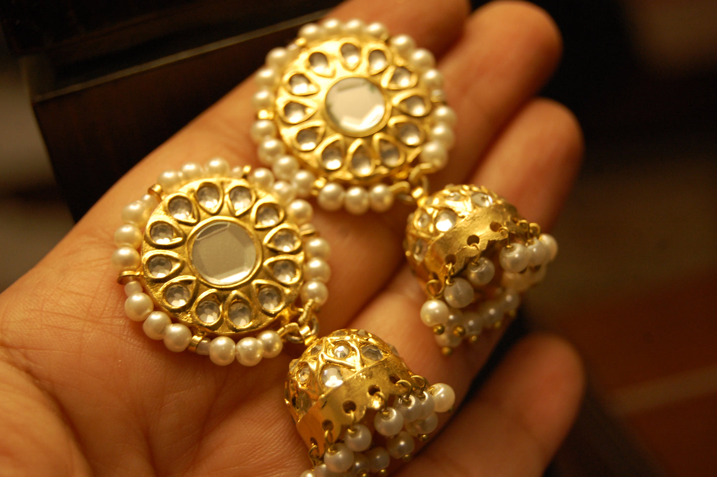 KUNDAN JHUMKAS