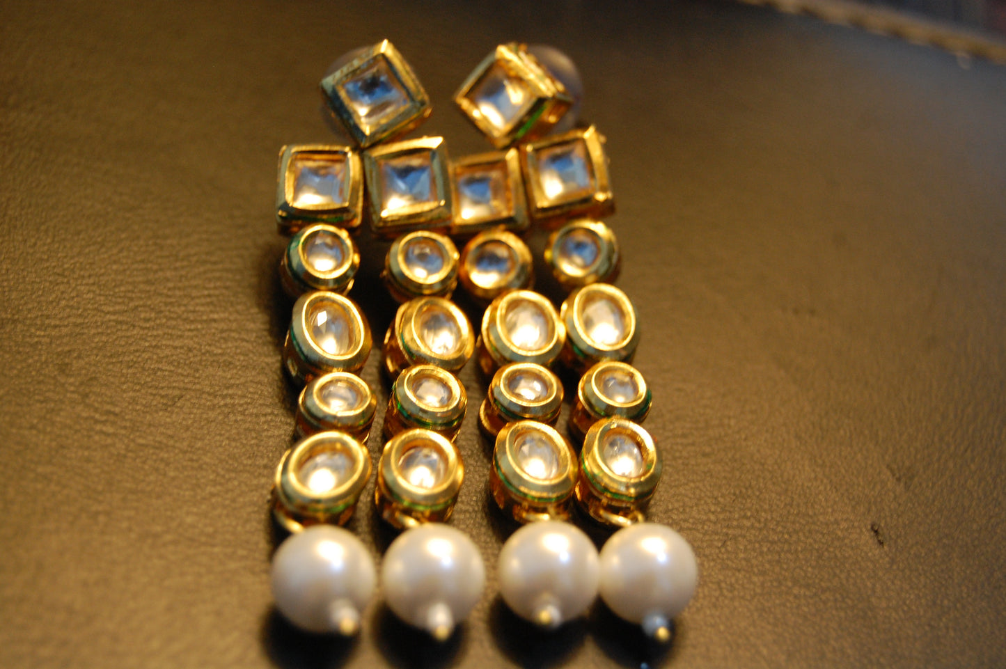 KUNDAN & PEARL EARRINGS