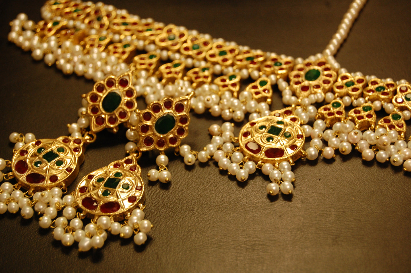 HEADBAND MATHAPATTI & EARRINGS SET