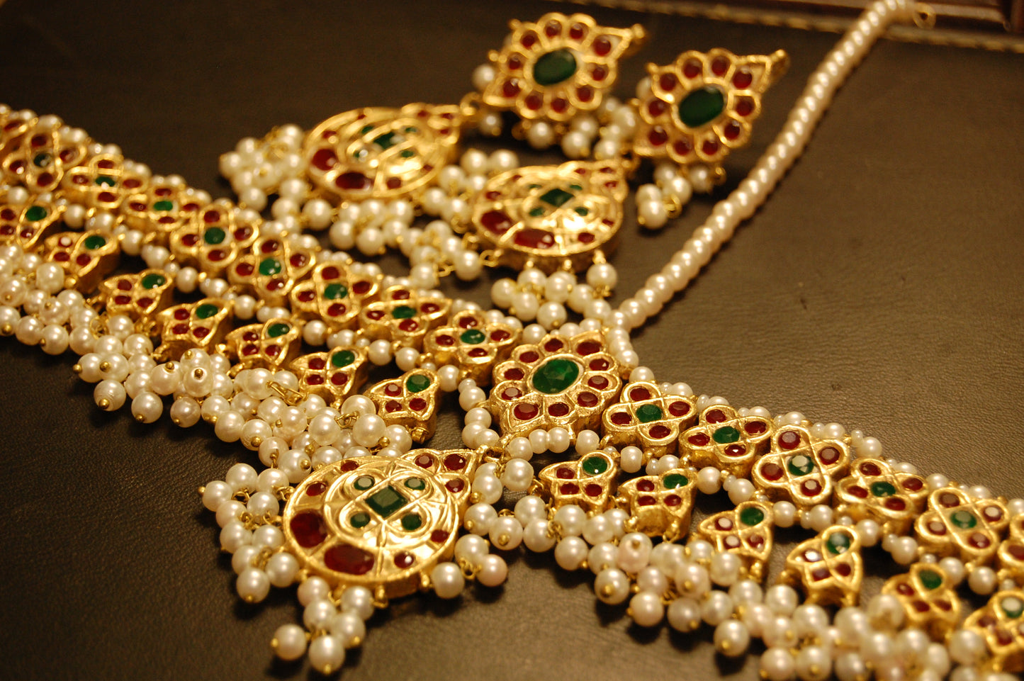 HEADBAND MATHAPATTI & EARRINGS SET