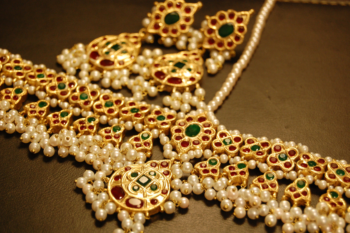 HEADBAND MATHAPATTI & EARRINGS SET