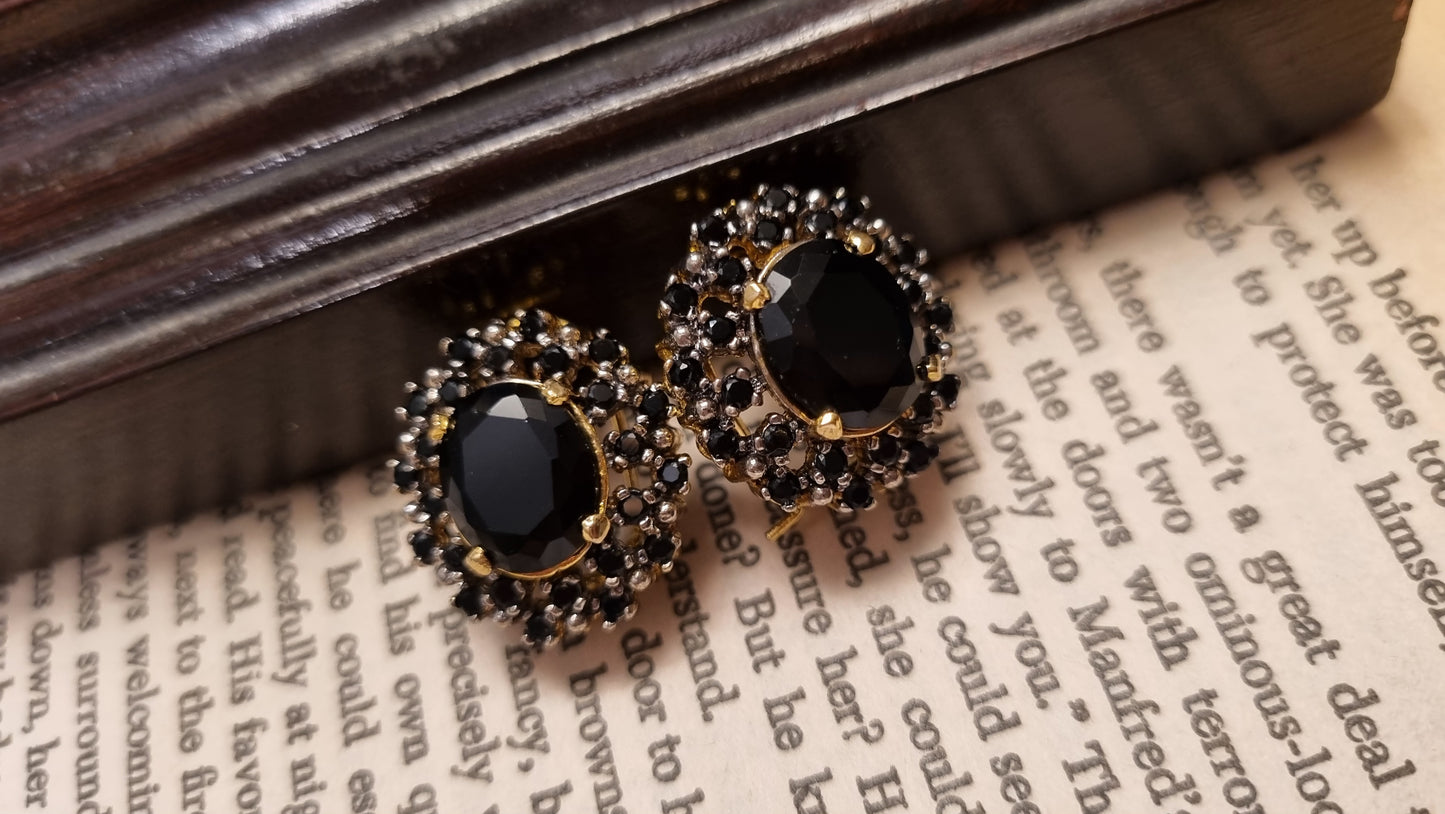 ELEGANT BLACK EARRINGS