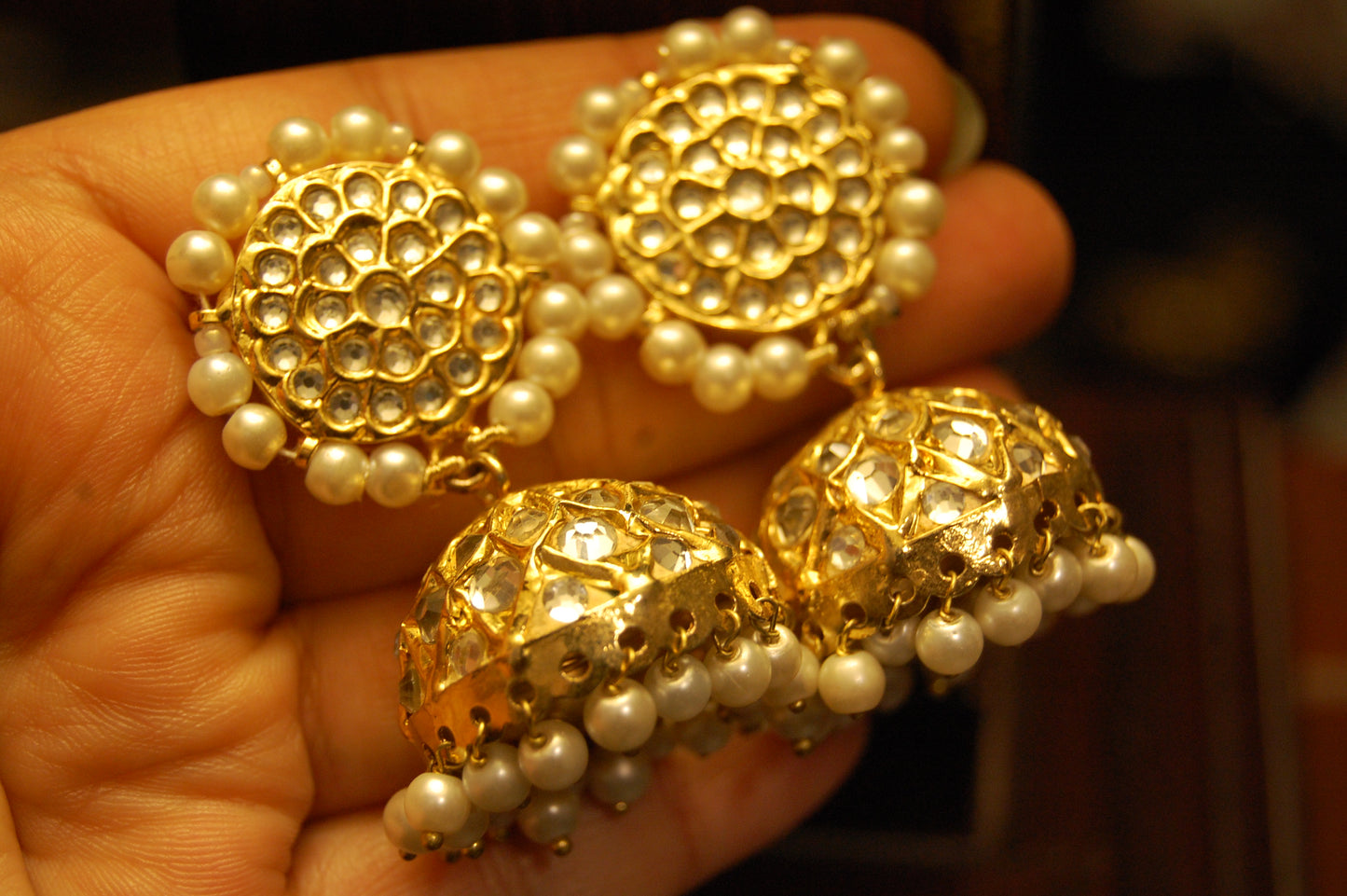 KUNDAN JHUMKAS