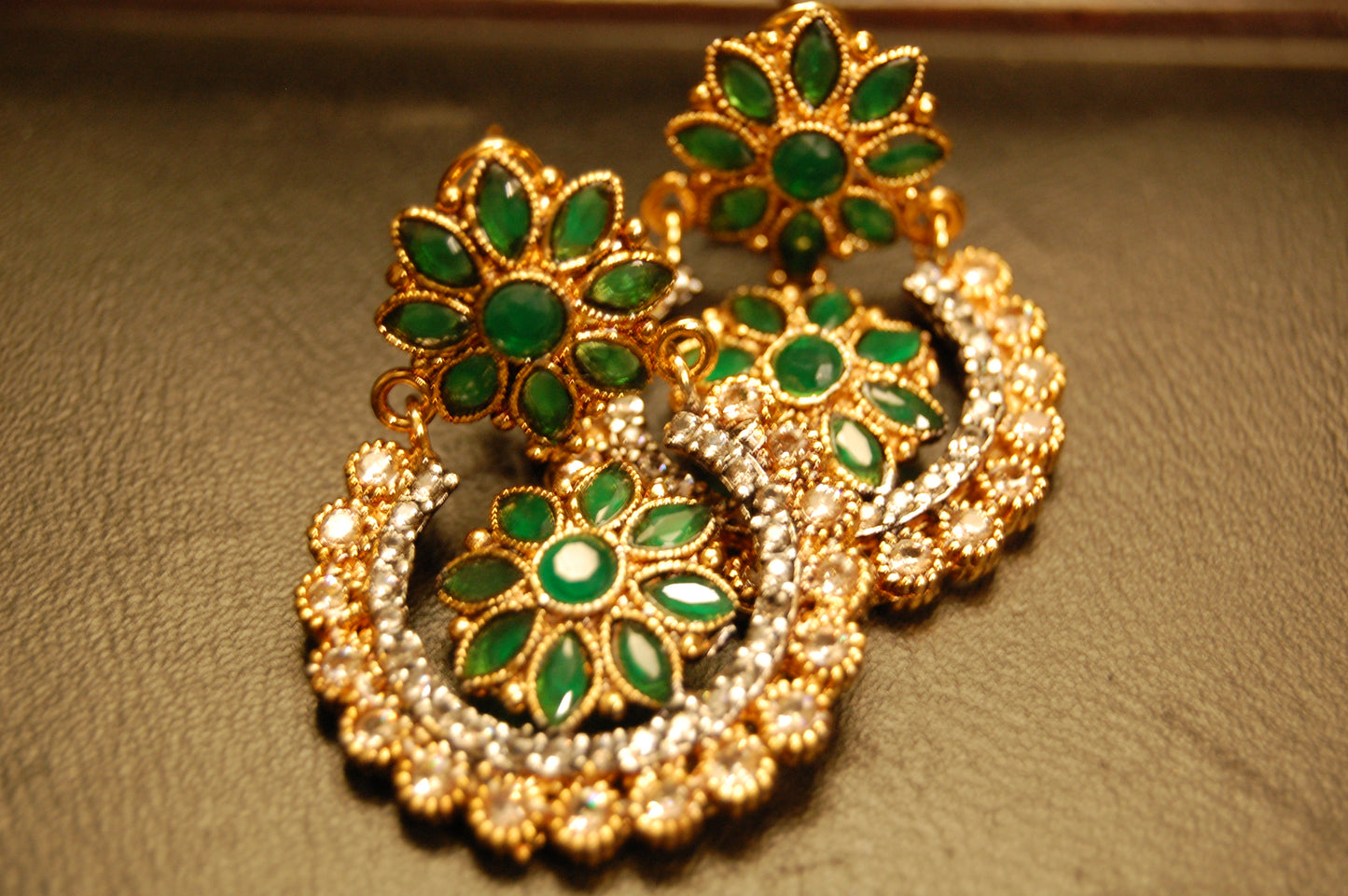 CHAAND BALAS IN CHAMPAGNE & GREEN