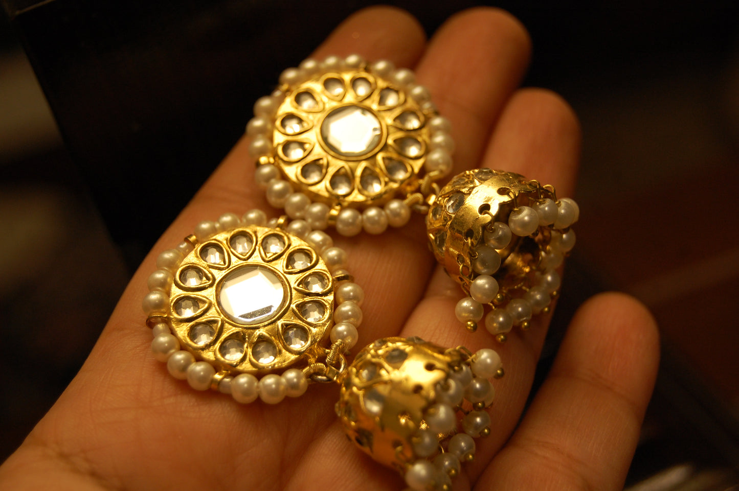 KUNDAN JHUMKAS