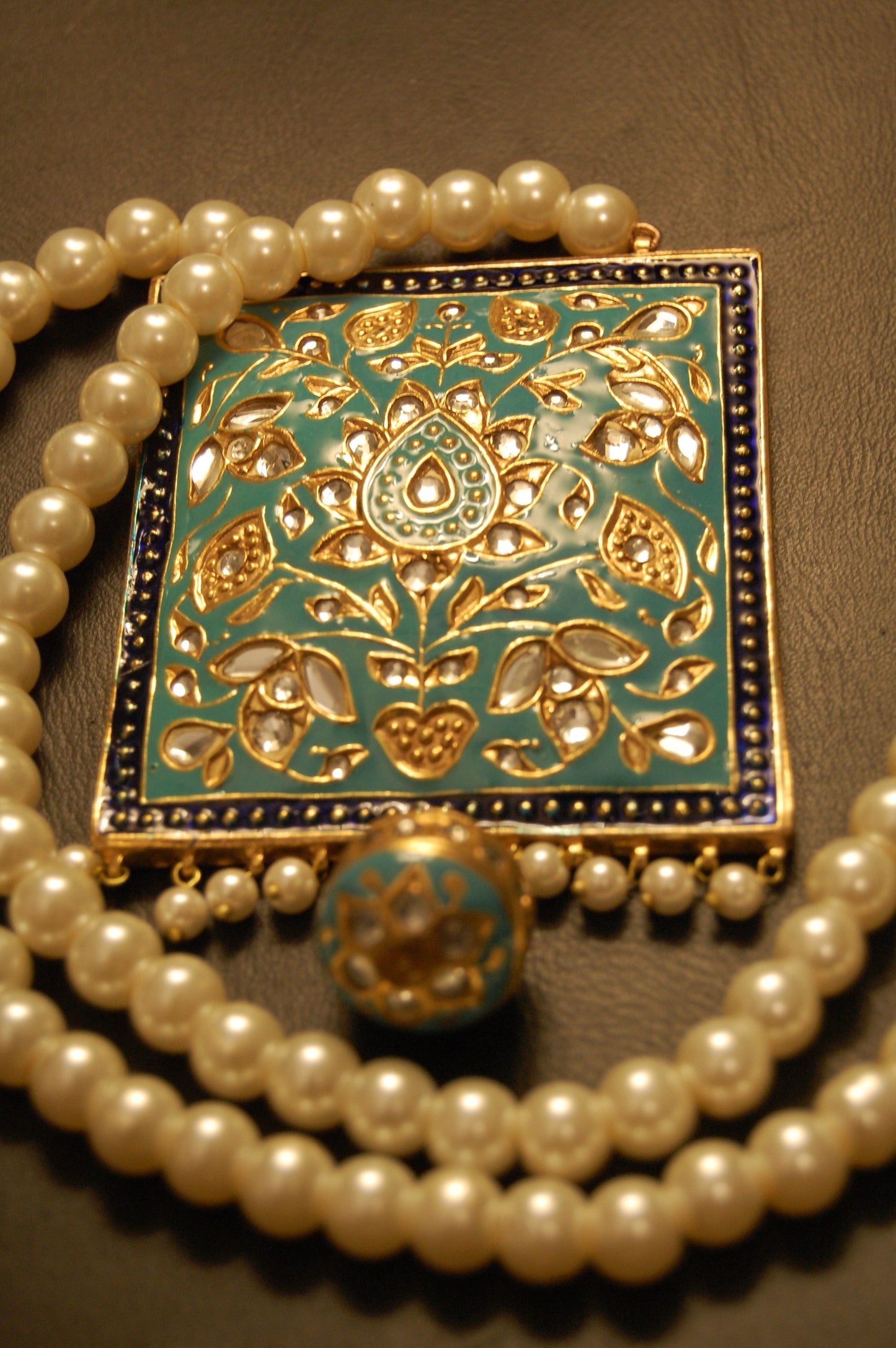 KUNDAN & FEROZY MEENA MALA SET