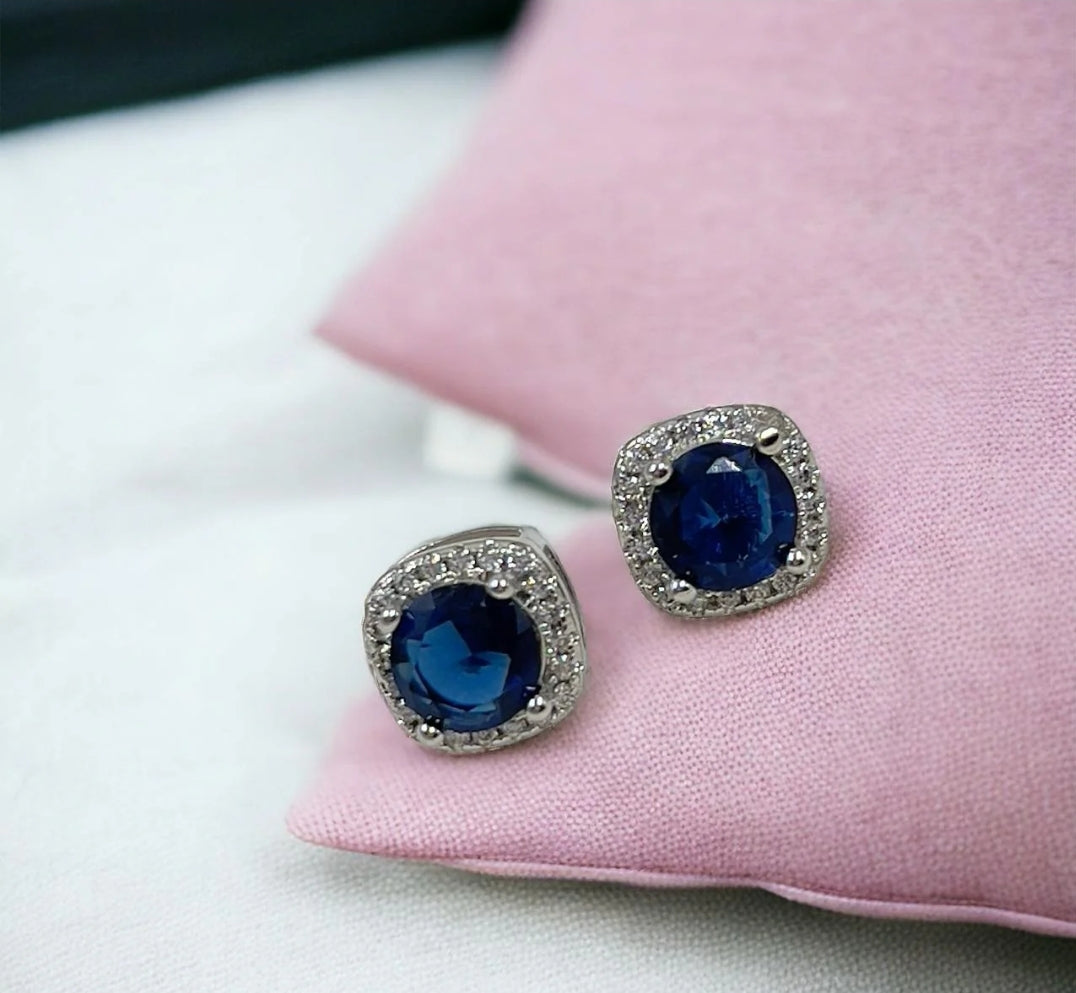 BLUE SMALL EARRINGS