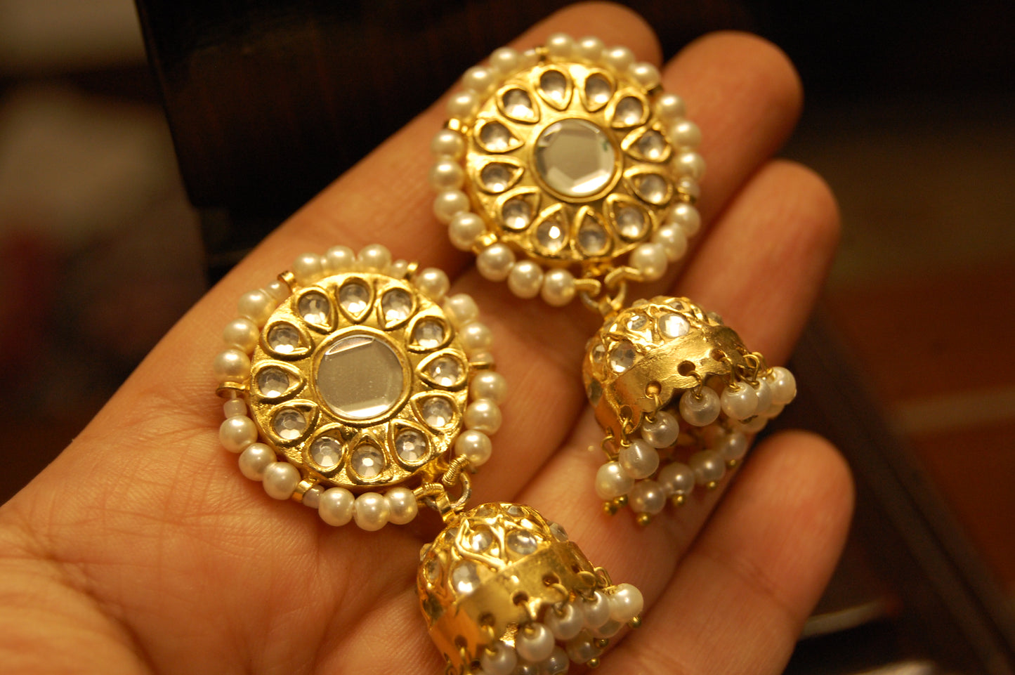 KUNDAN JHUMKAS