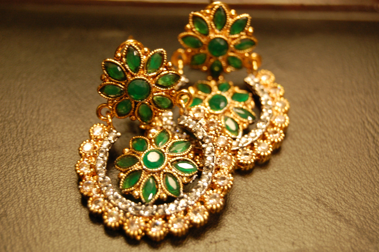 CHAAND BALAS IN CHAMPAGNE & GREEN