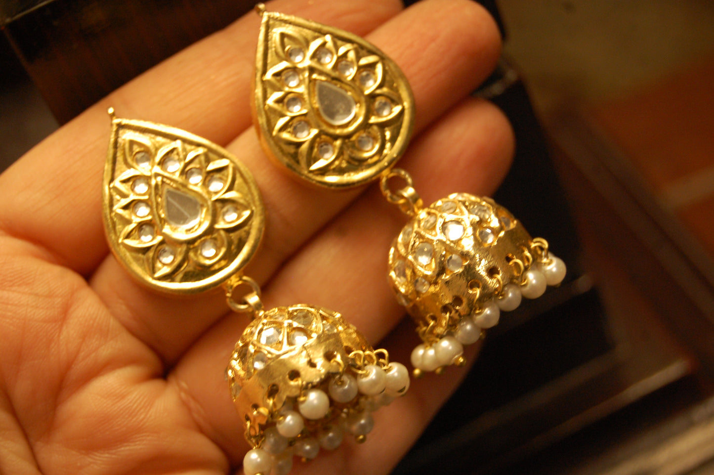 KUNDAN JHUMKAS