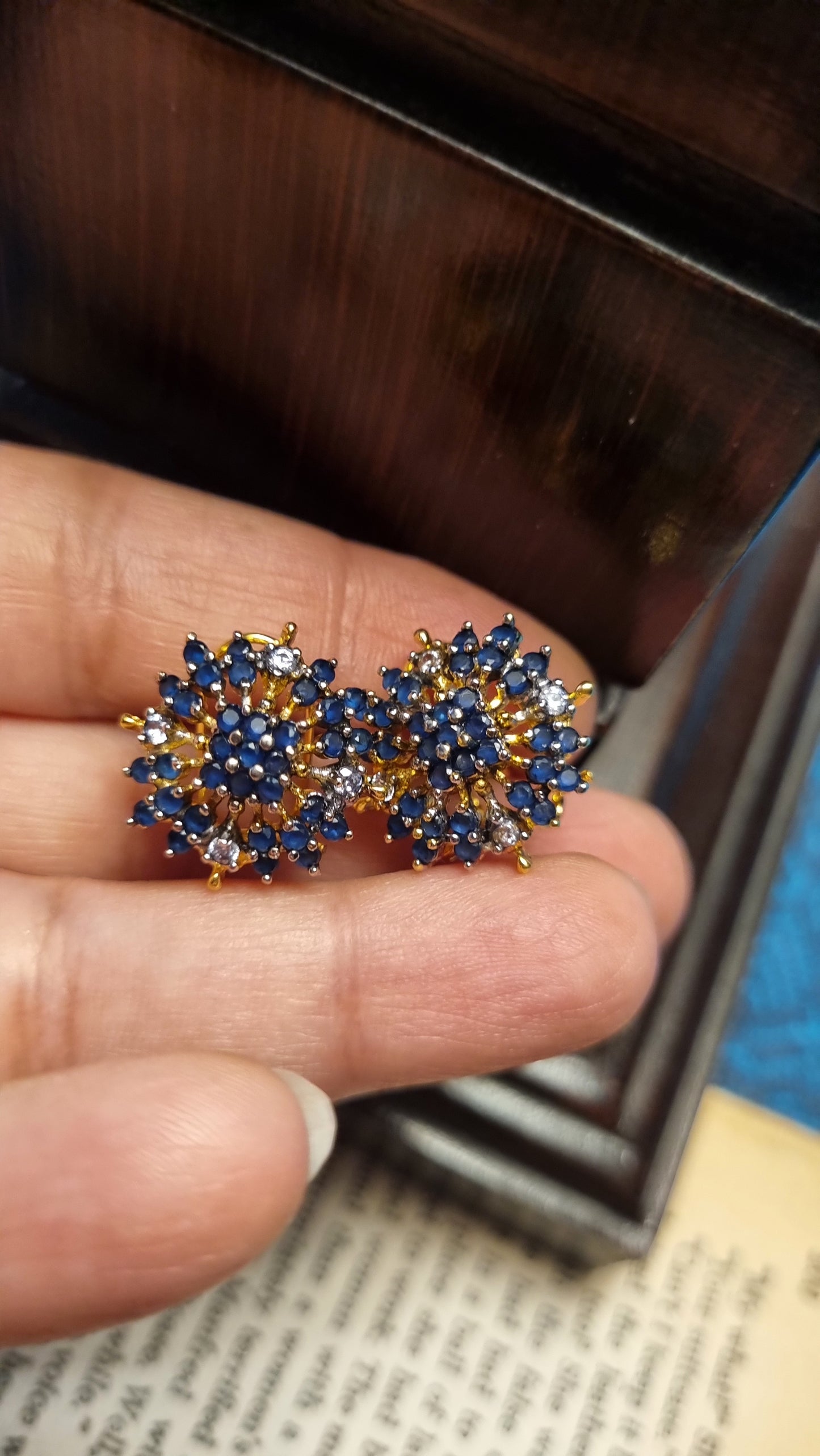 BLUE EARRINGS