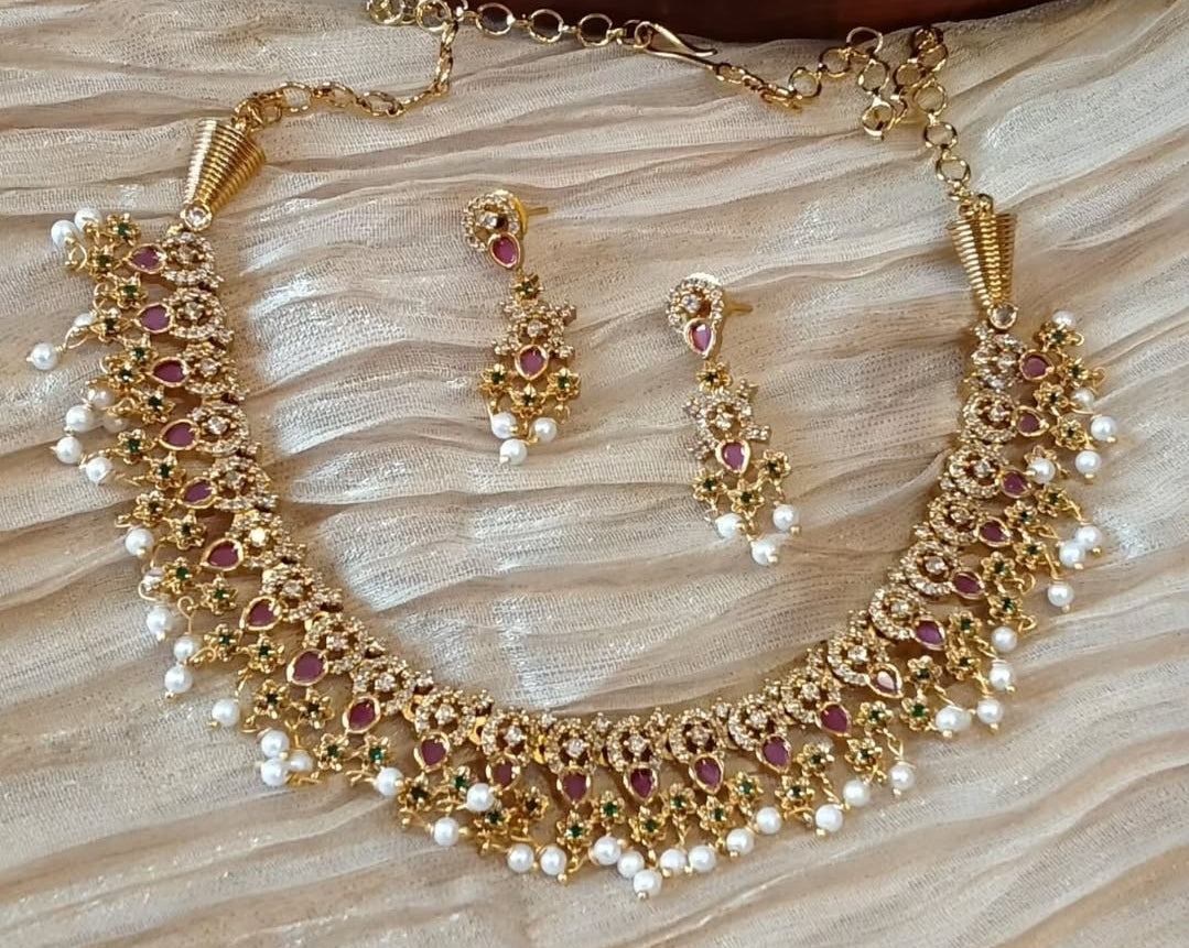 SOUTH INDIAN NECKLACE SET