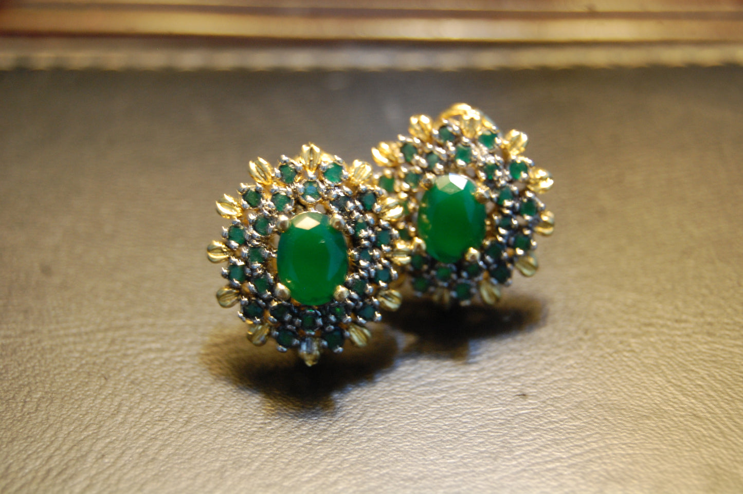 GREEN EARRINGS