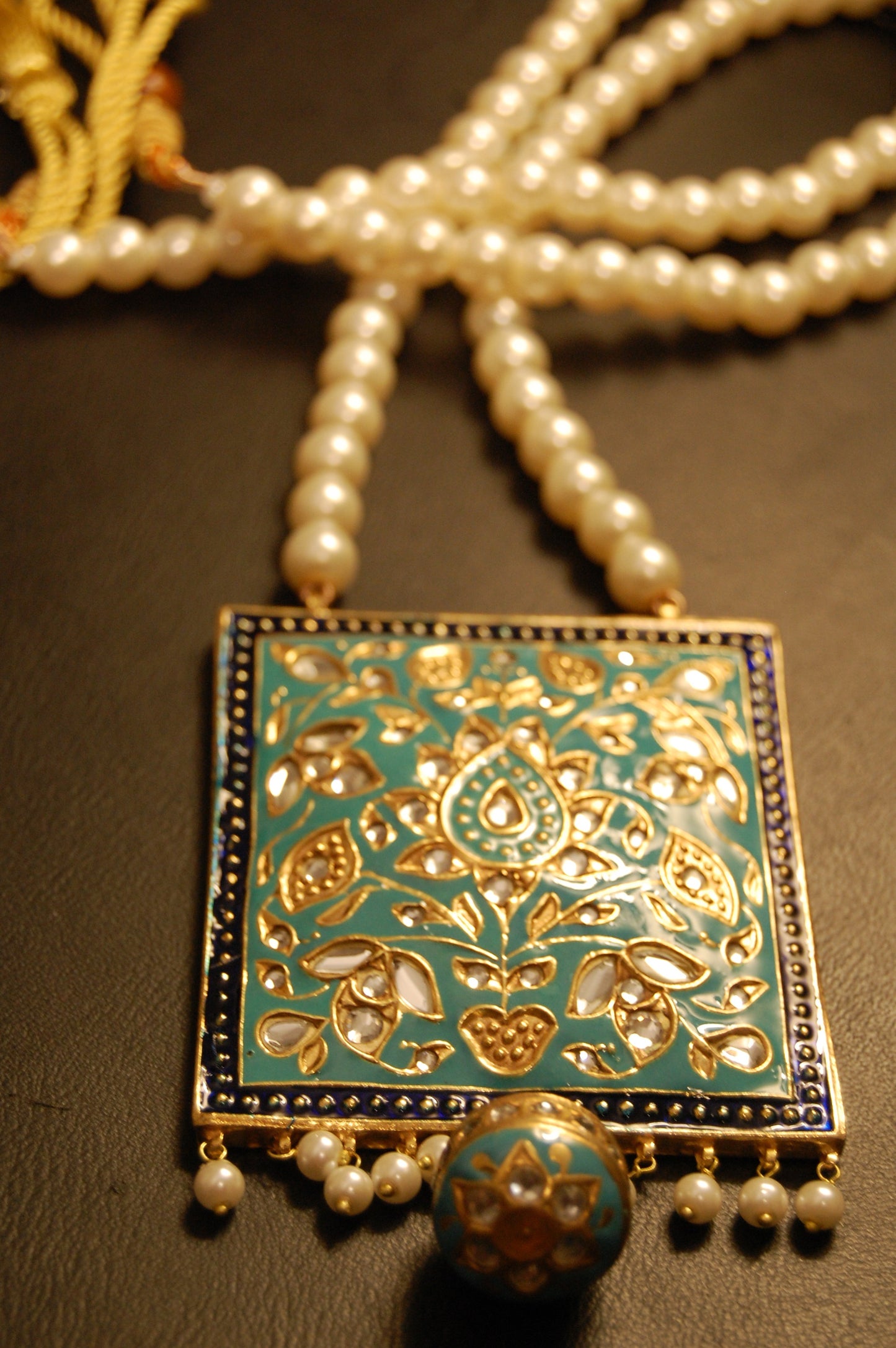 KUNDAN & FEROZY MEENA MALA SET