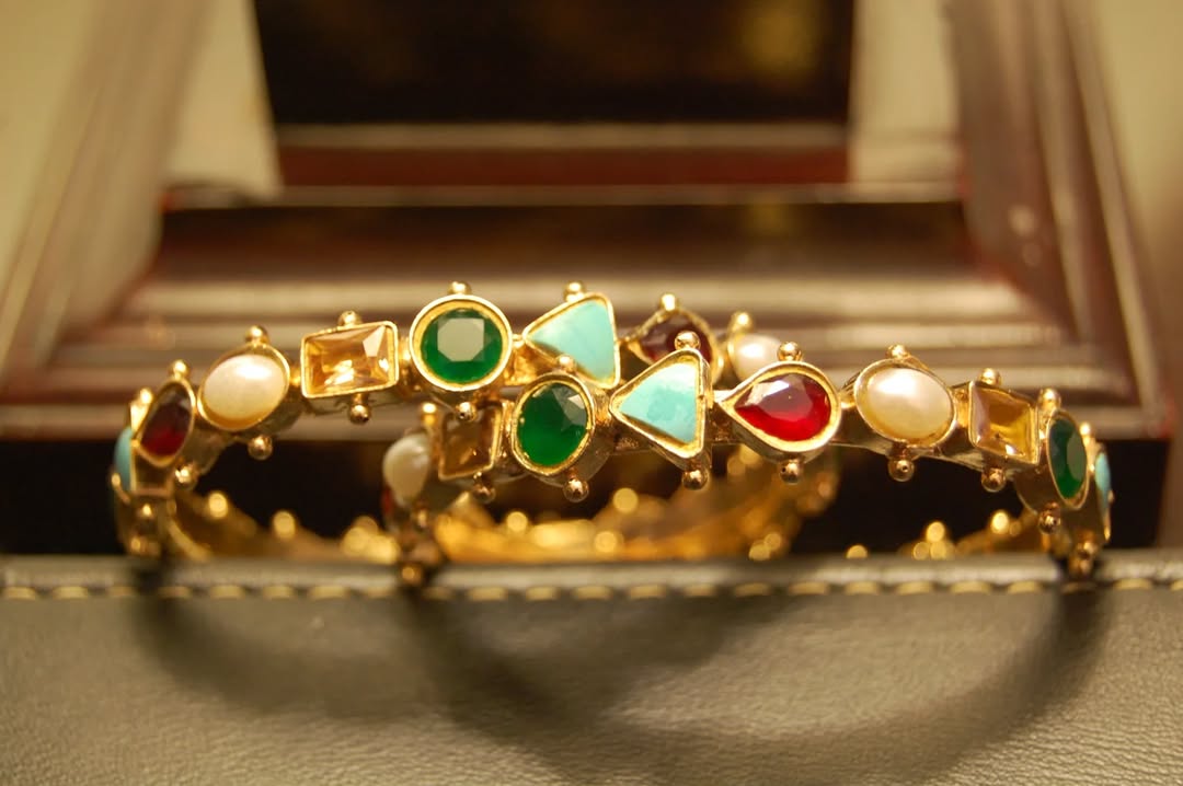MULTI STONE BANGLES