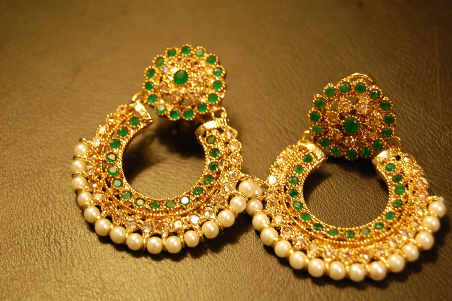 CHAAND BALAS IN CHAMPAGNE & GREEN