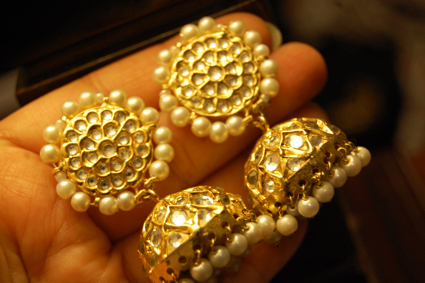 KUNDAN JHUMKAS