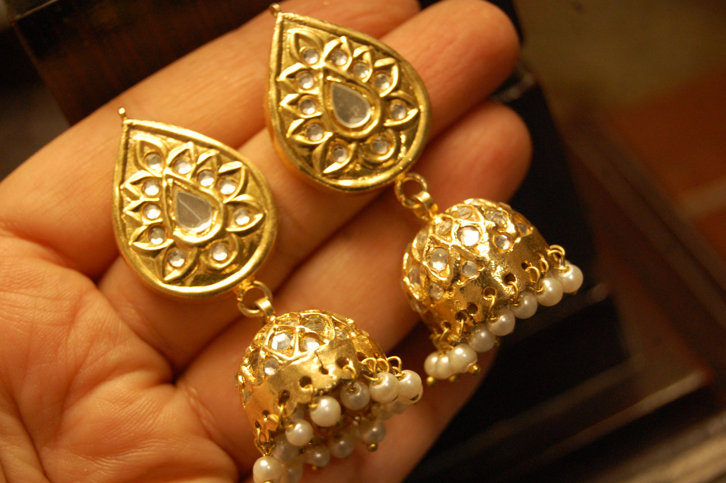 KUNDAN JHUMKAS