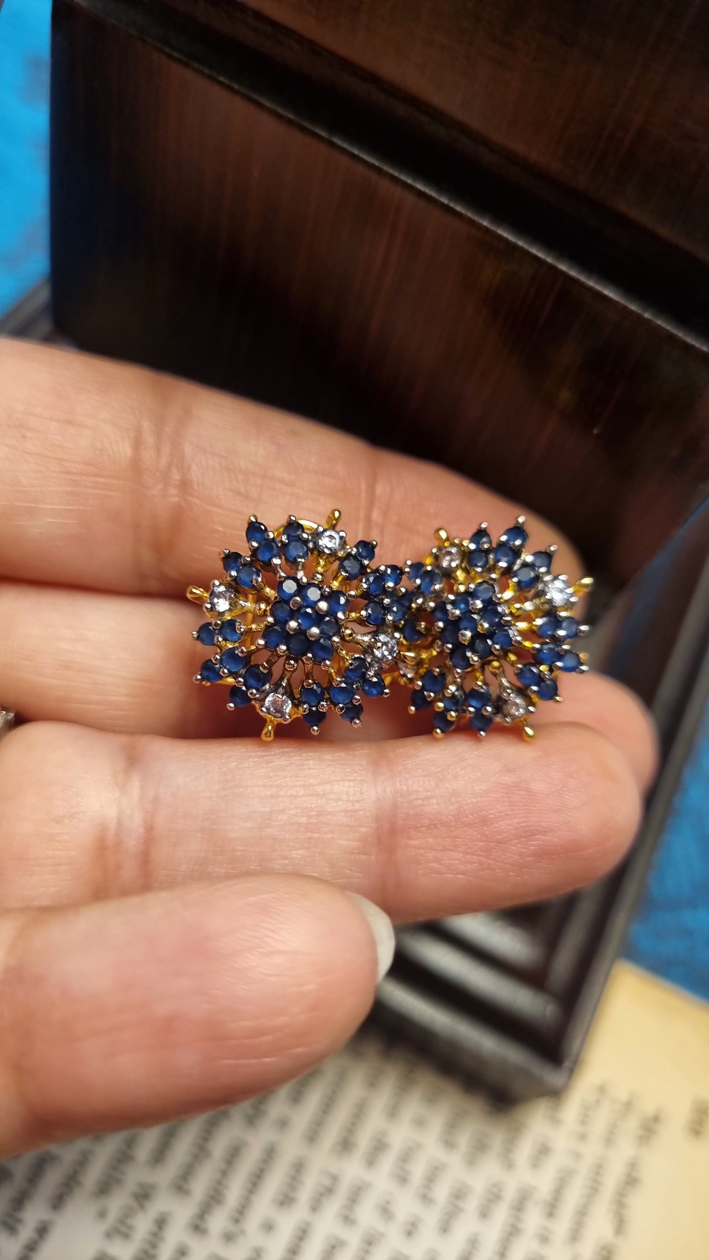 BLUE EARRINGS