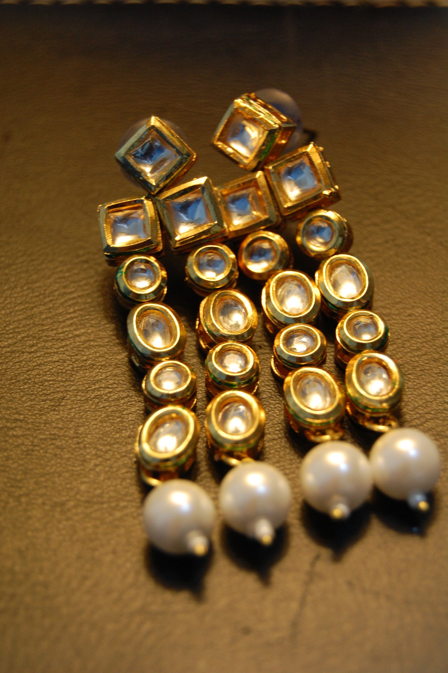 KUNDAN & PEARL EARRINGS