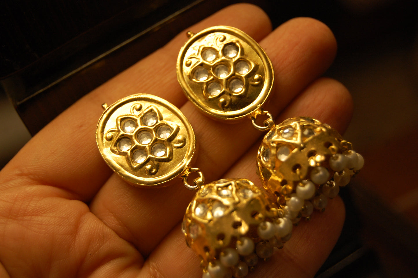KUNDAN JHUMKAS