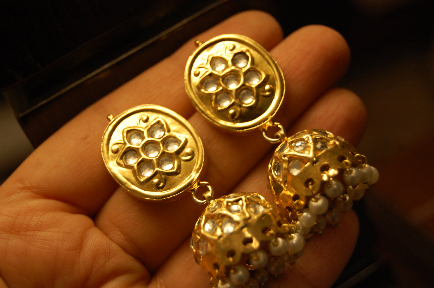 KUNDAN JHUMKAS