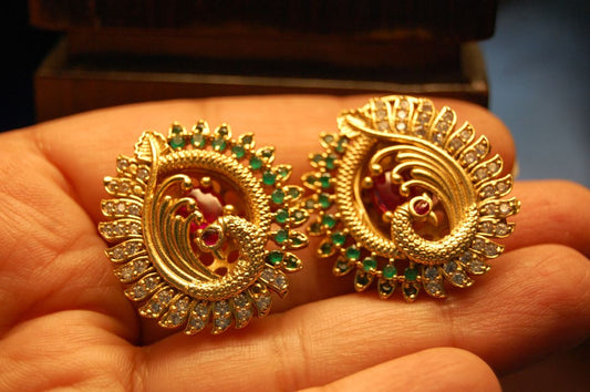 PEACOCK STUDS