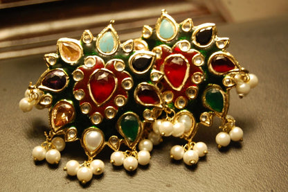 MULTIJEWELLED EARRINGS