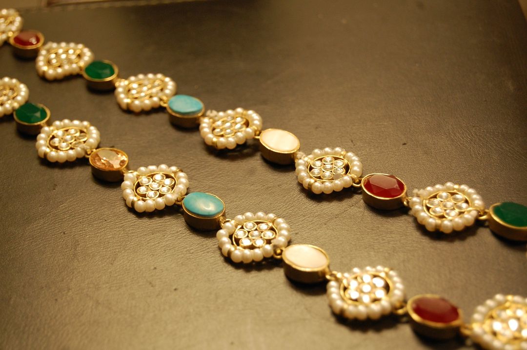 MULTIJEWELLED KUNDAN MALA