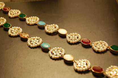 MULTIJEWELLED KUNDAN MALA