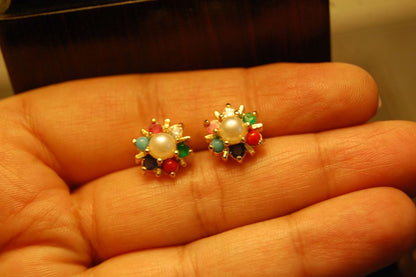 EVERYDAY STUDS IN NAURATAN & PEARLS
