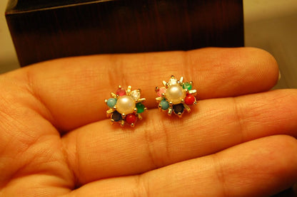 EVERYDAY STUDS IN NAURATAN & PEARLS