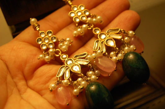 KUNDAN EARRINGS