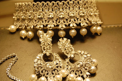 ZIRCON CHOKER SET